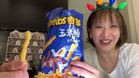 Vlogmas Day 6***24 Unique Asian Chips***(Surprise Advent Sack)