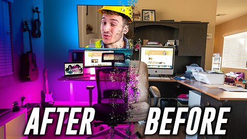 my parents told me to clean their room... so I Made Their DREAM GAMING SETUP
