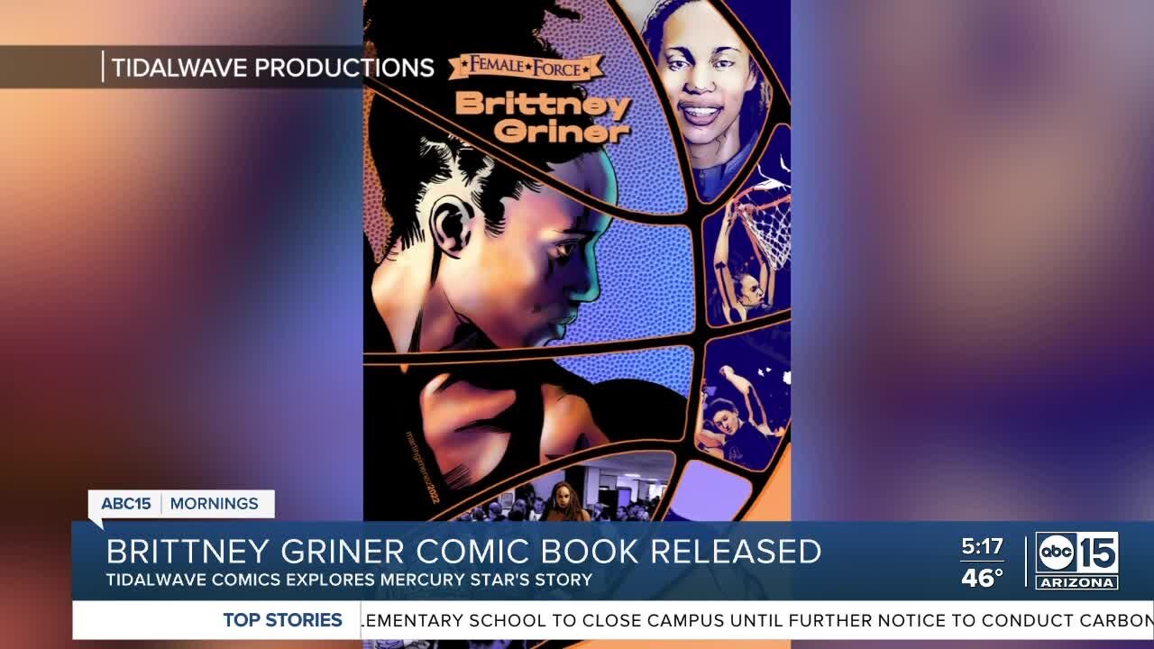 Brittney Griner comic book released