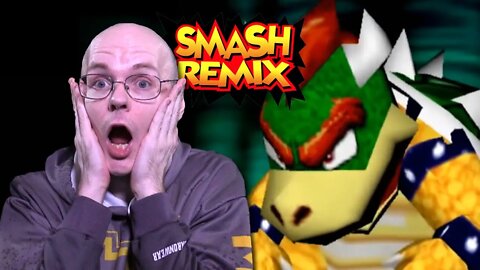 Mew2King Reacts to BOWSER in Smash Remix