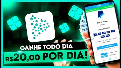 [INSTANTÂNEO] Aplicativo Pagando R$20,00 Para UTILIZAR | App de Ganhar Dinheiro de VERDADE