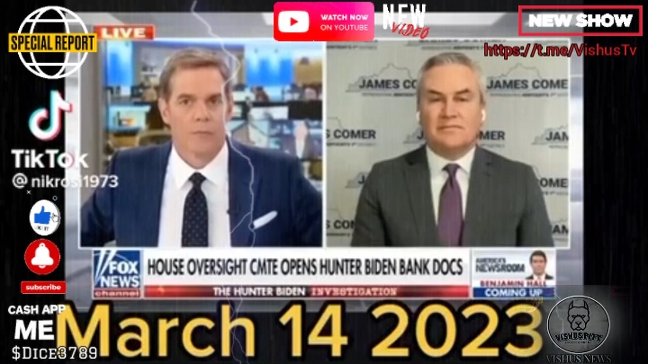 House Oversight "CMTE"Opens Hunter Biden's Bank 🏦 Docs... #VishusTv 📺