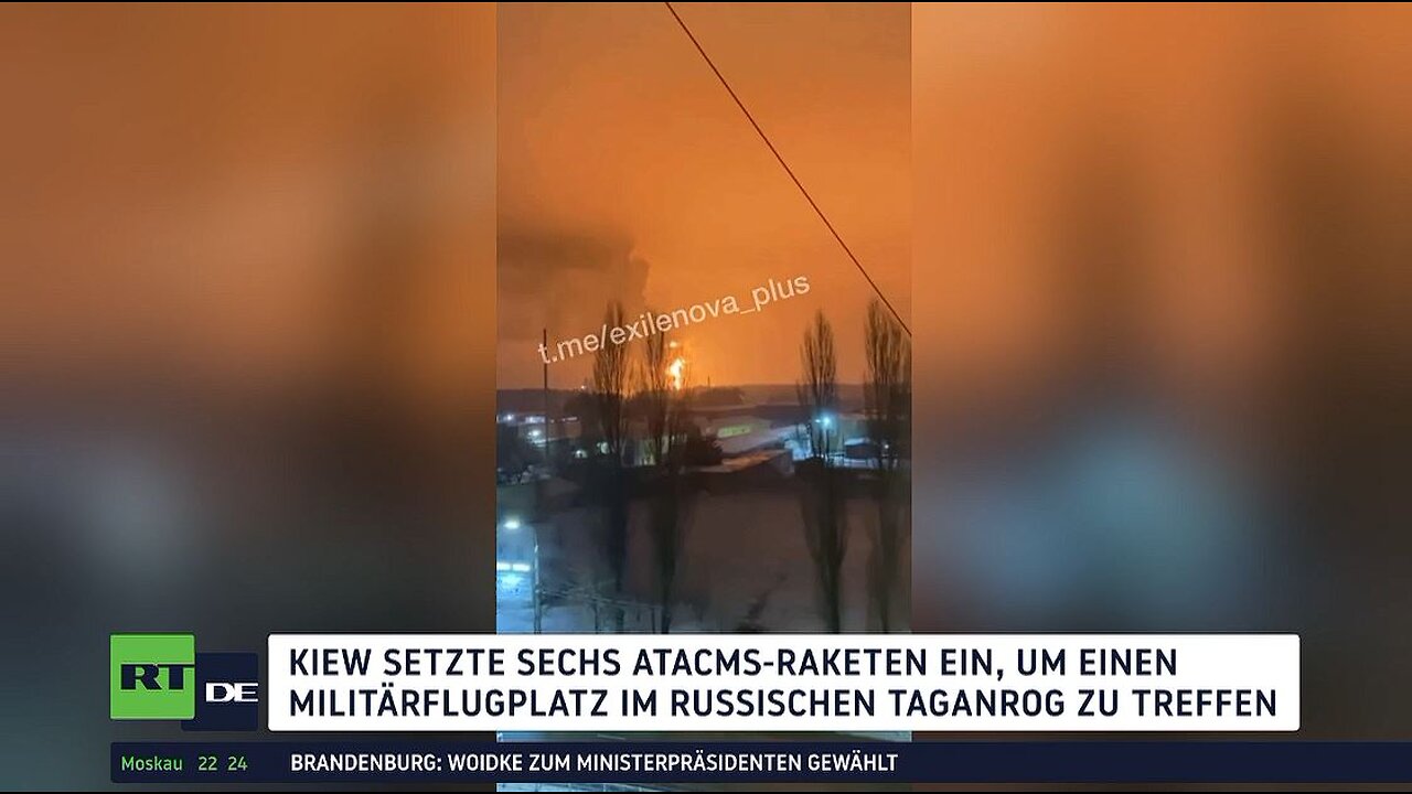 Russland kündigt Antwort auf ATACMS-Attacke gegen Militärflugplatz in Taganrog an