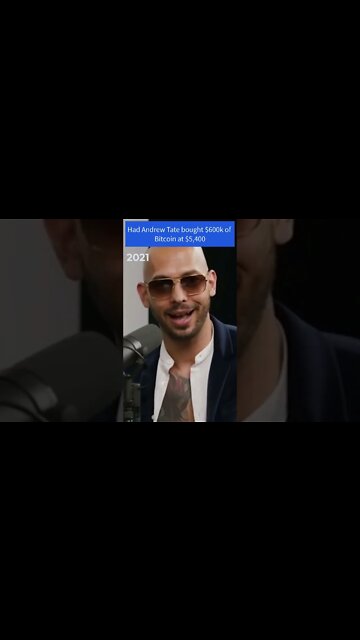 Andrew Tate bought $600,000 of Bitcoin in 2021 - #andrewtate