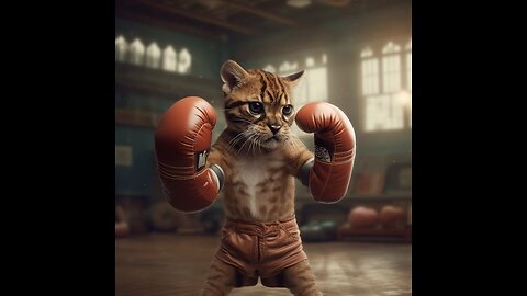 “Meow” Tyson ? Or Cat Tyson? Impressive 😅