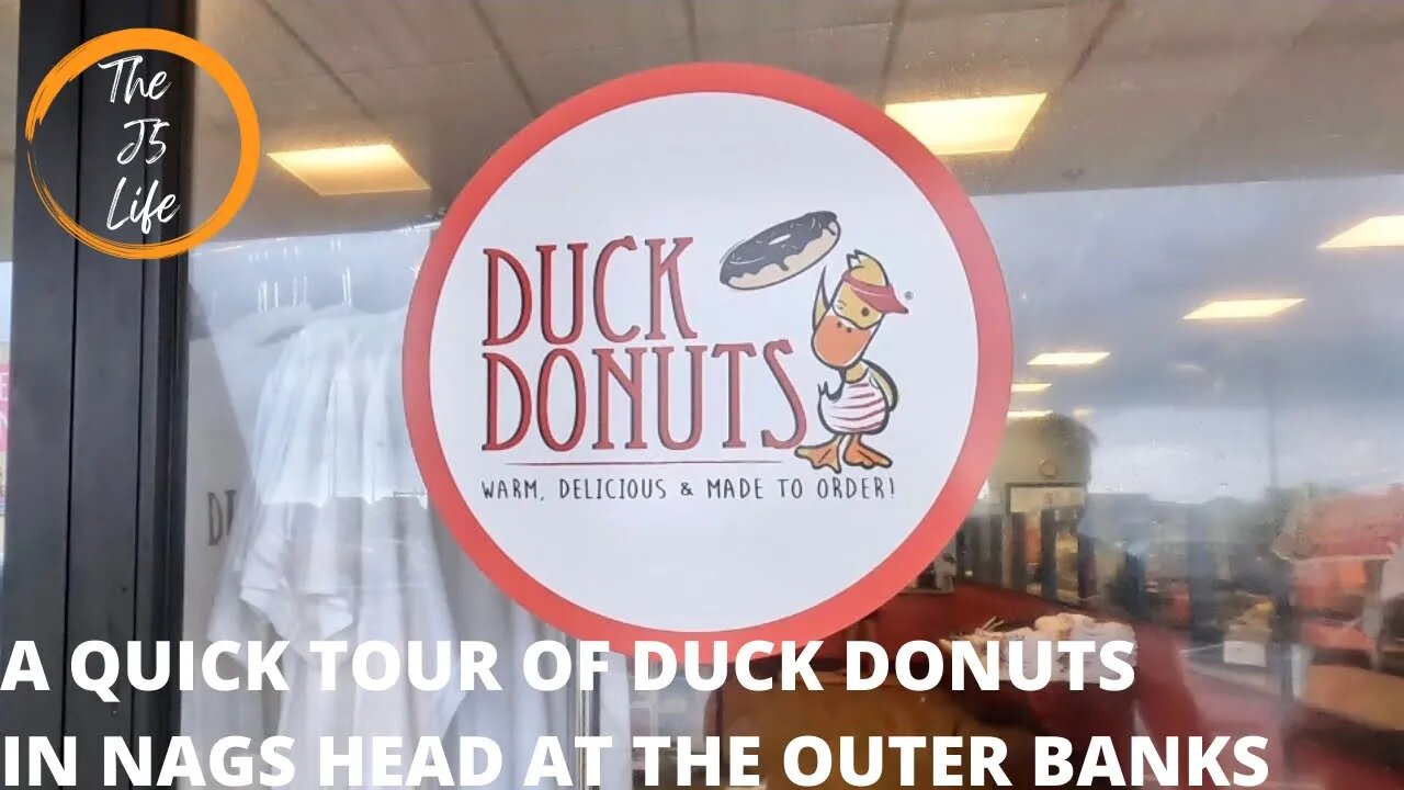 We Visit Duck Donuts in Nags Head, NC!