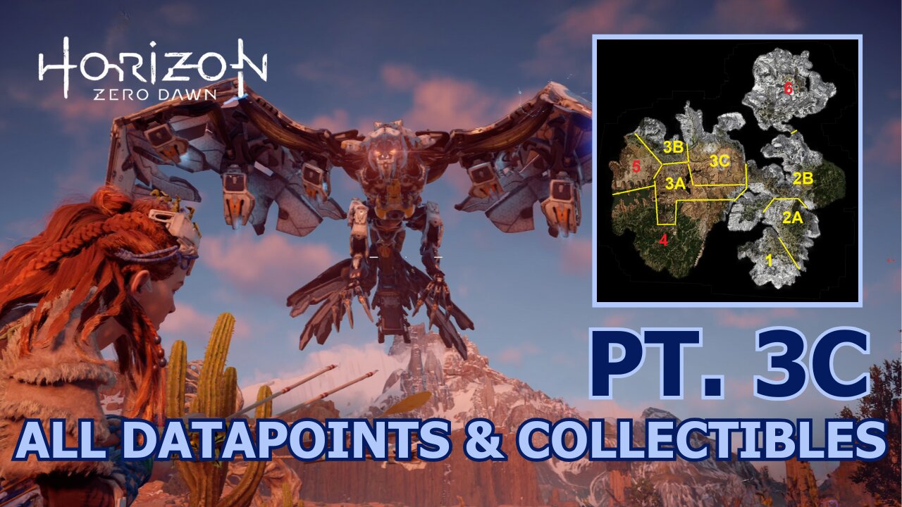 Horizon Zero Dawn ALL Datapoints & Collectibles BY LOCATION | Pt 3C - Carja Lands North-East