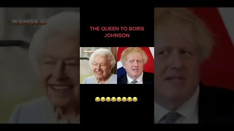 Queen's Message To Boris Johnson - tiktok @gleekforever21