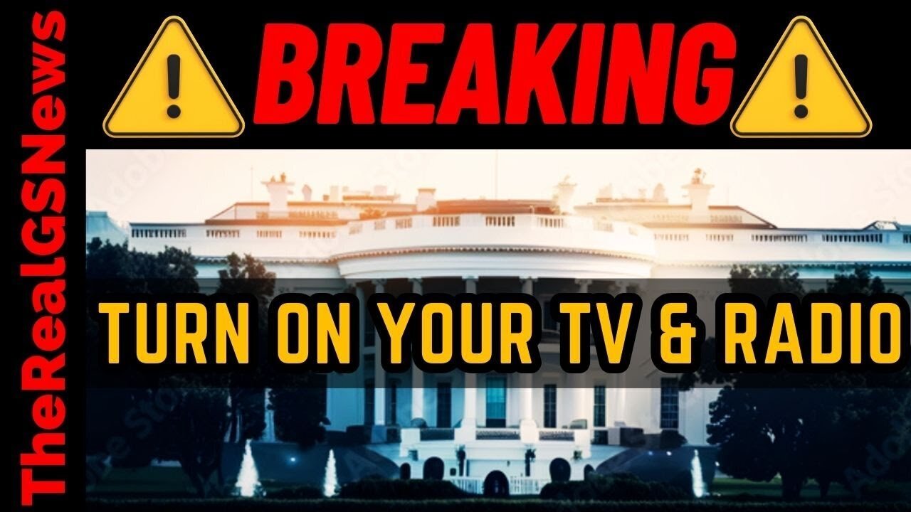 TURN ON YOUR TV! PRESIDENT TO ADDRESS THE NATION TONIGHT