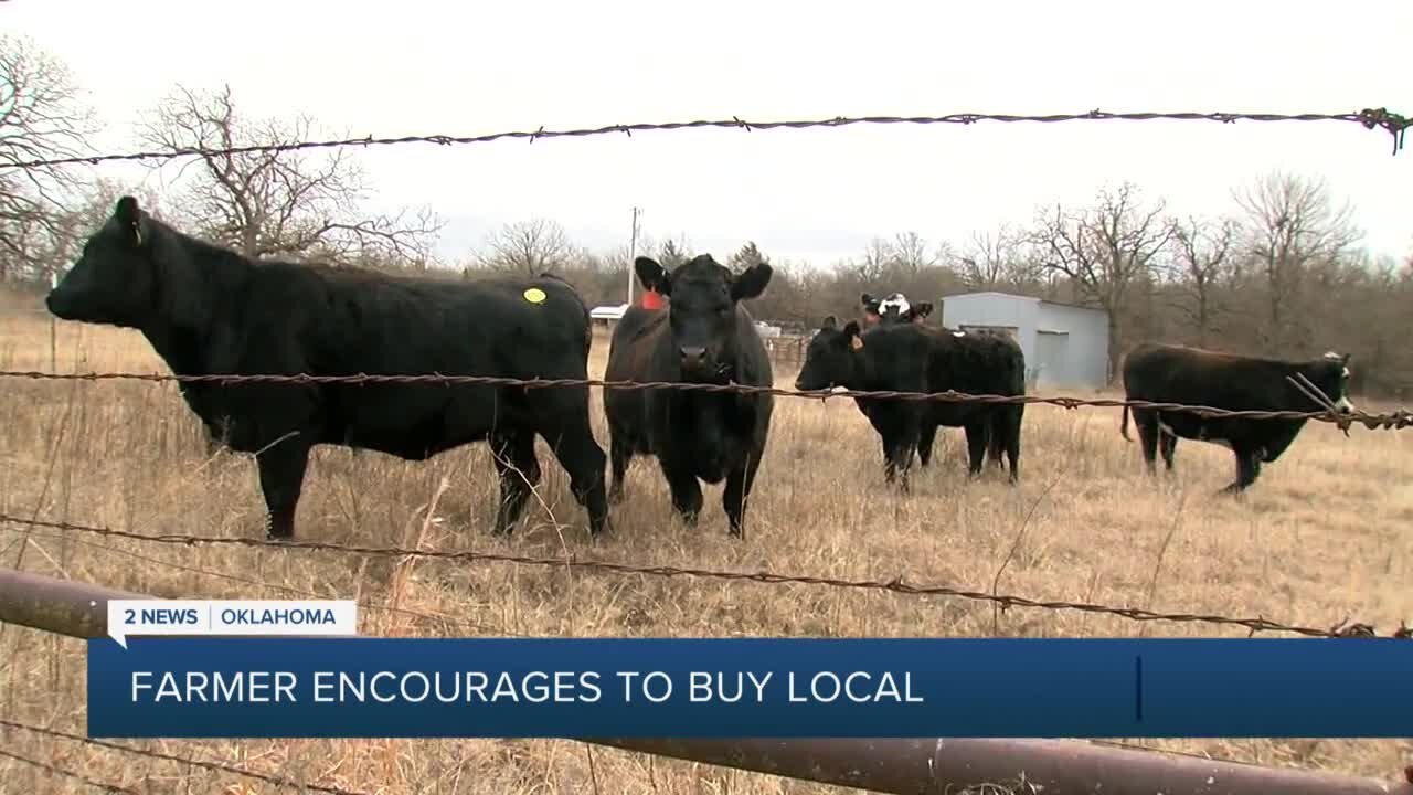 Farmer Encourages to Buy Local