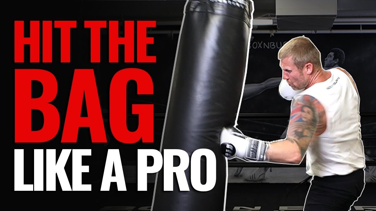 How to Hit the Heavy Bag Like a PRO in Boxing