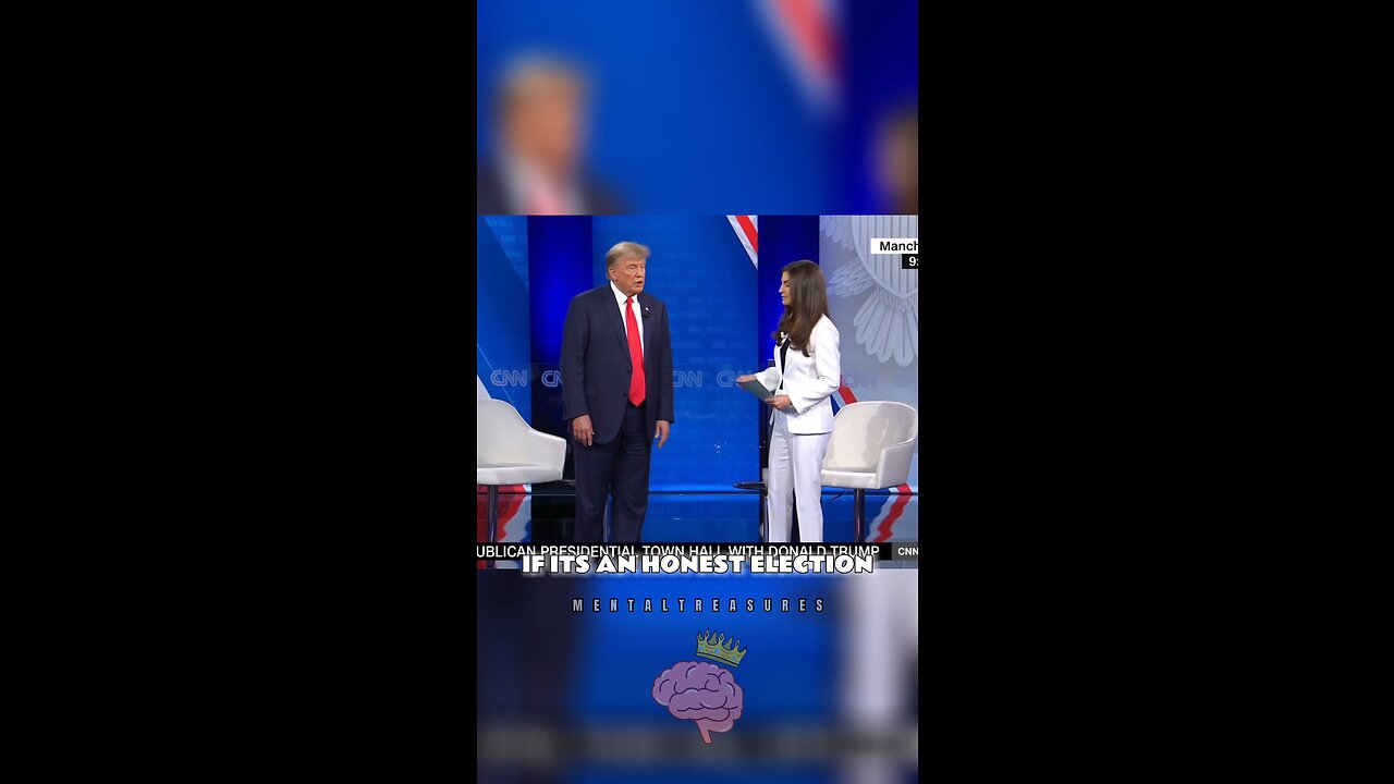 CNN Reporter gets TRIGGERED at Trumps response. 😂