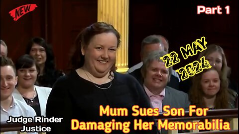 Mom Sues Son For Damaging Her Memorabilia | Part 1 | Judge Rinder Justice