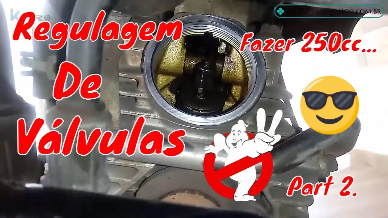 Regulagem de Valvulas Fazer 250 Part 2