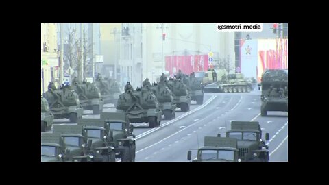 Moscow, Military Equipment Is Heading Towards Red Square - The Victory Parade Will Start Soon