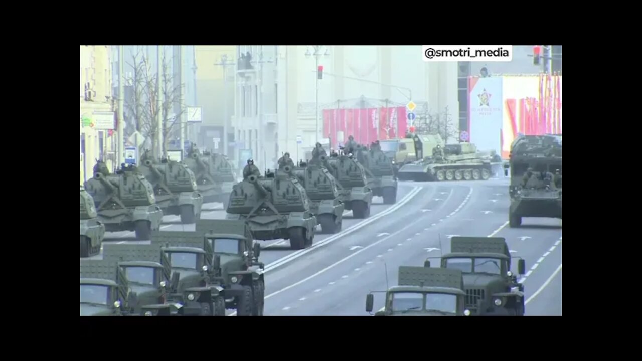 Moscow, Military Equipment Is Heading Towards Red Square - The Victory Parade Will Start Soon