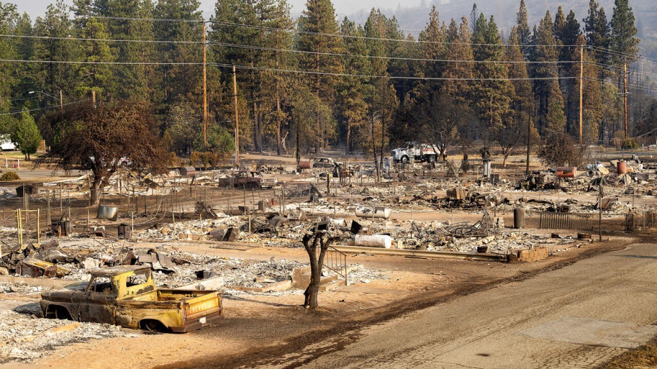 Sheriff: 2 dead in Northern California wildfire