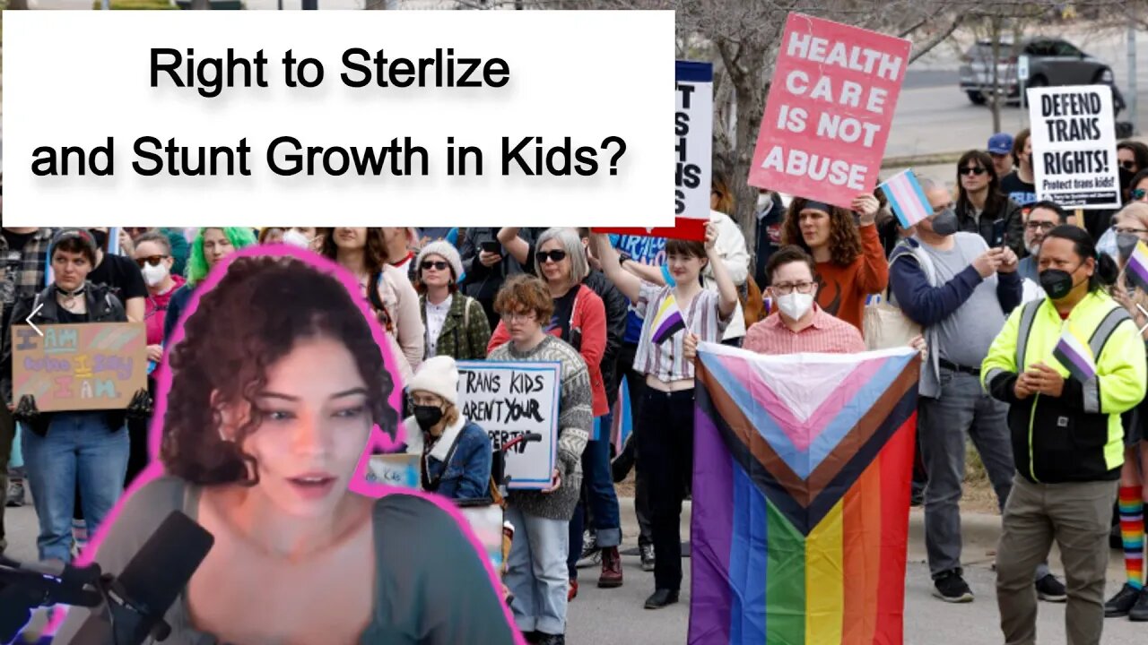 Trans Kids Rally and DEMAND Hormones & Puberty Blockers