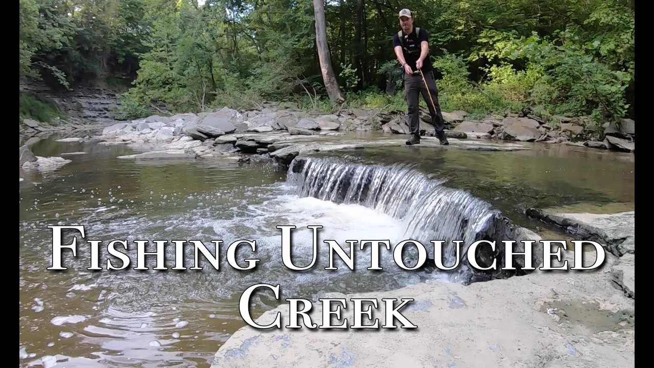 Fishing an UNTOUCHED creek! (Featuring - Cincy Fish Dudes)