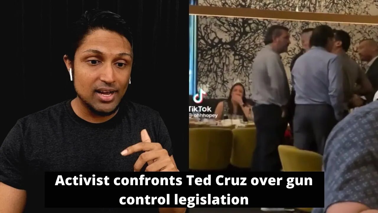 Ted Cruz confronted at restaurant over gun control following Texas school shooting REACTION