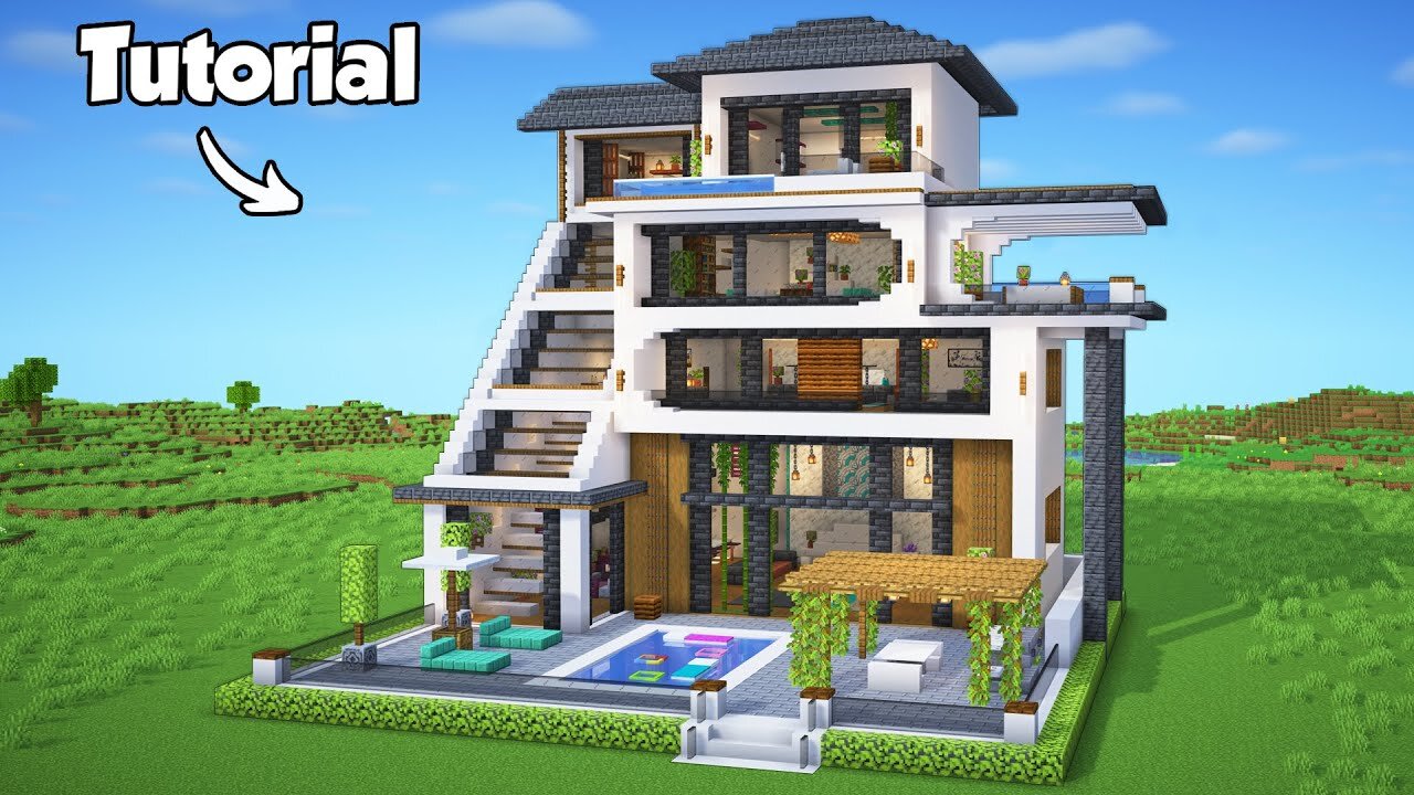 How to Build a Modern House Tutorial