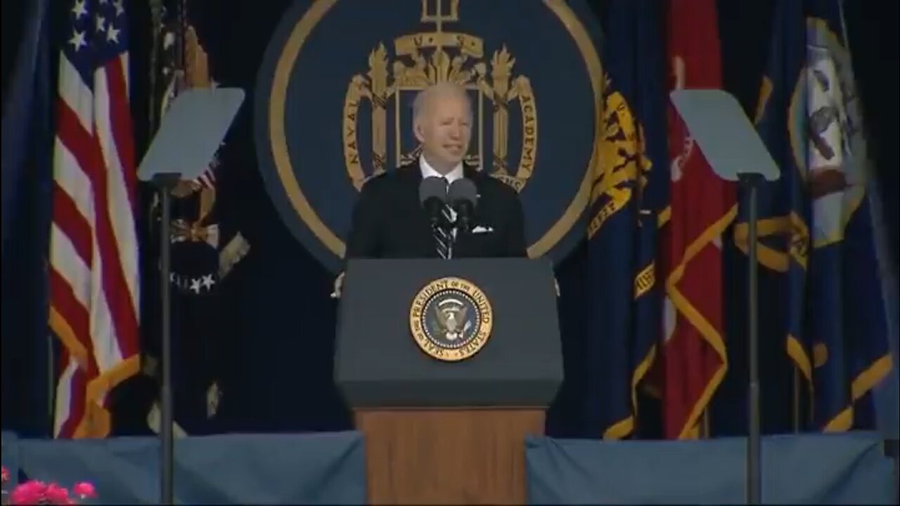 Joe Biden whispering "I'm your commander in chief"