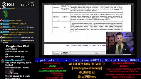 2024-01-02 15:00 EST - The PATRIOTski Tavern: