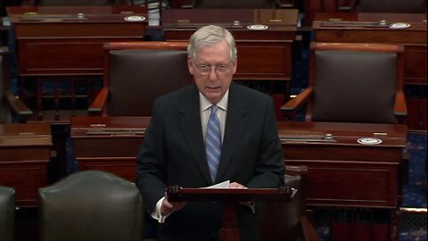 McConnell: “The Senate Is Present and Working”