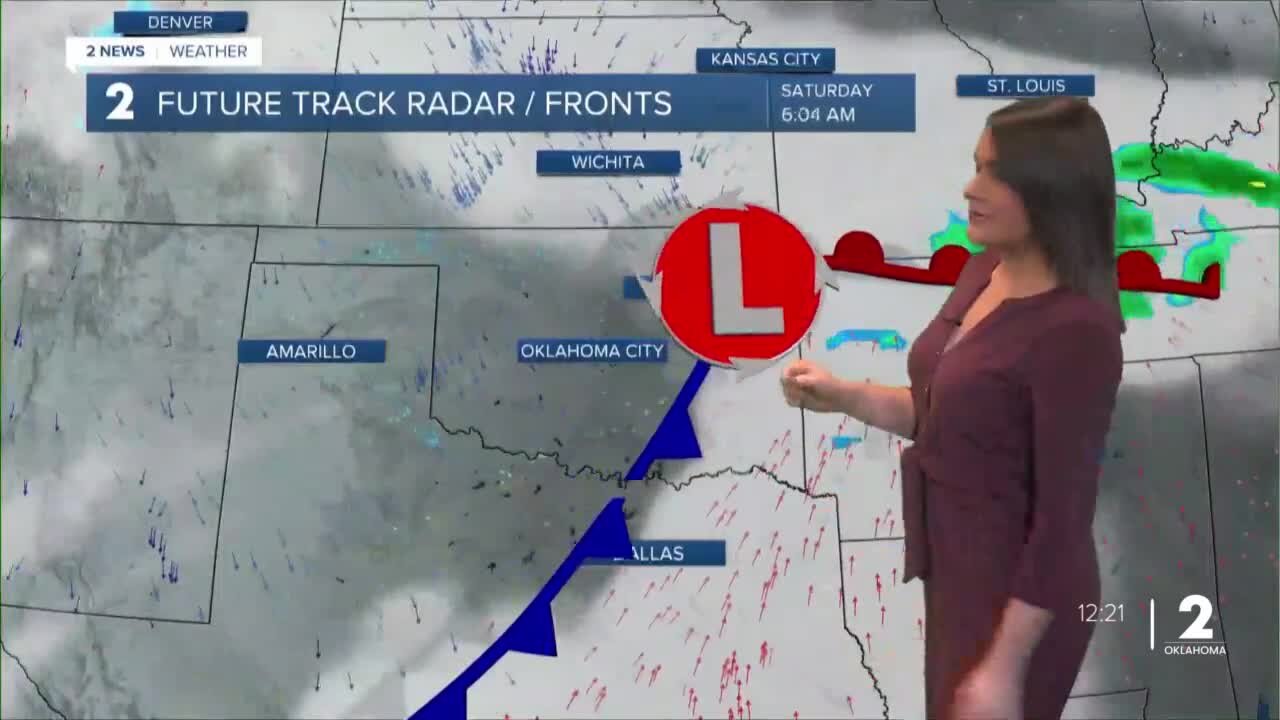 Cloudy and Breezy Friday Afternoon