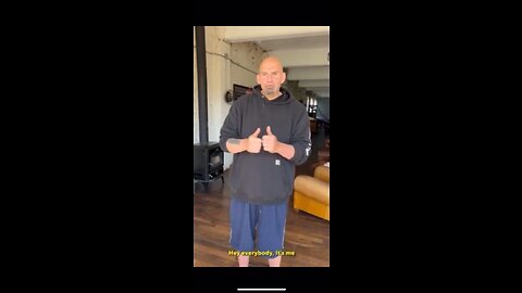 John FETTERMAN Makes Body Double Joke