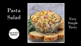 Easy Pasta Salad Recipe