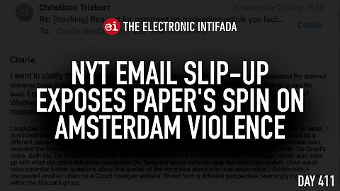 NYT email slip-up exposes paper's spin on Amsterdam violence, with Asa Winstanley