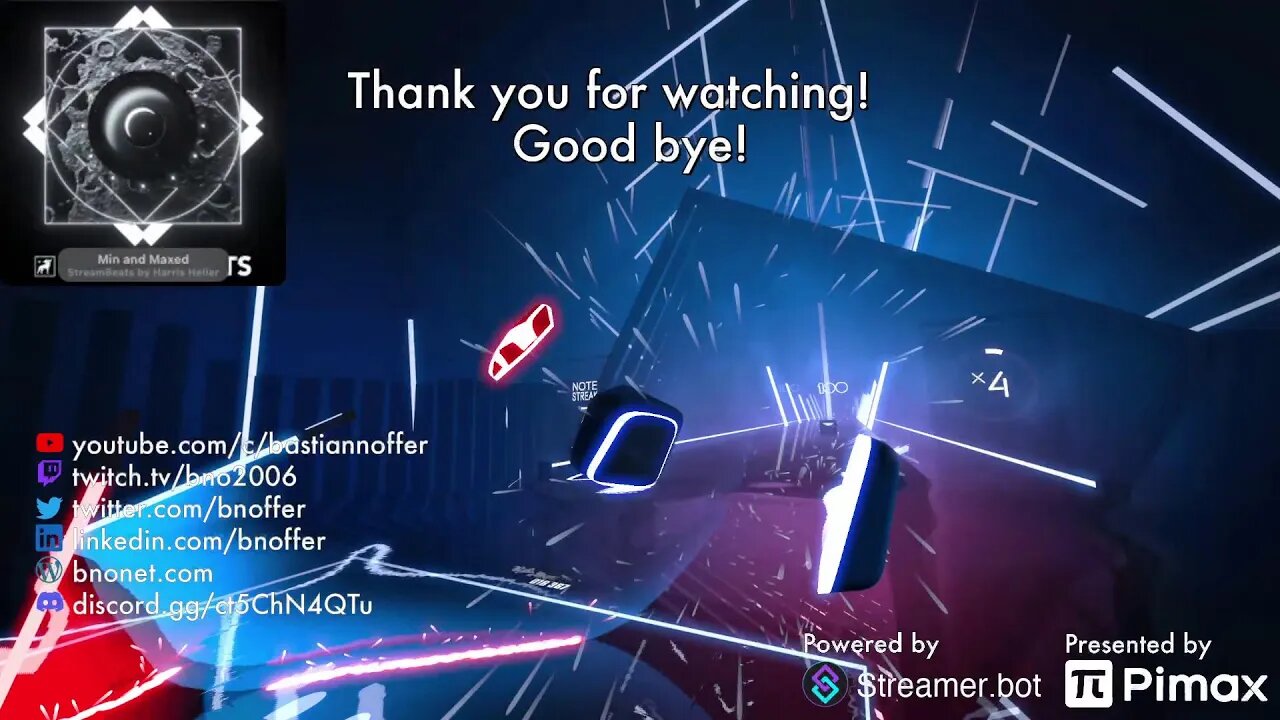 [EN/DE] Hiatus is over and its time for #BeatSaber #visuallyimpaired #vr