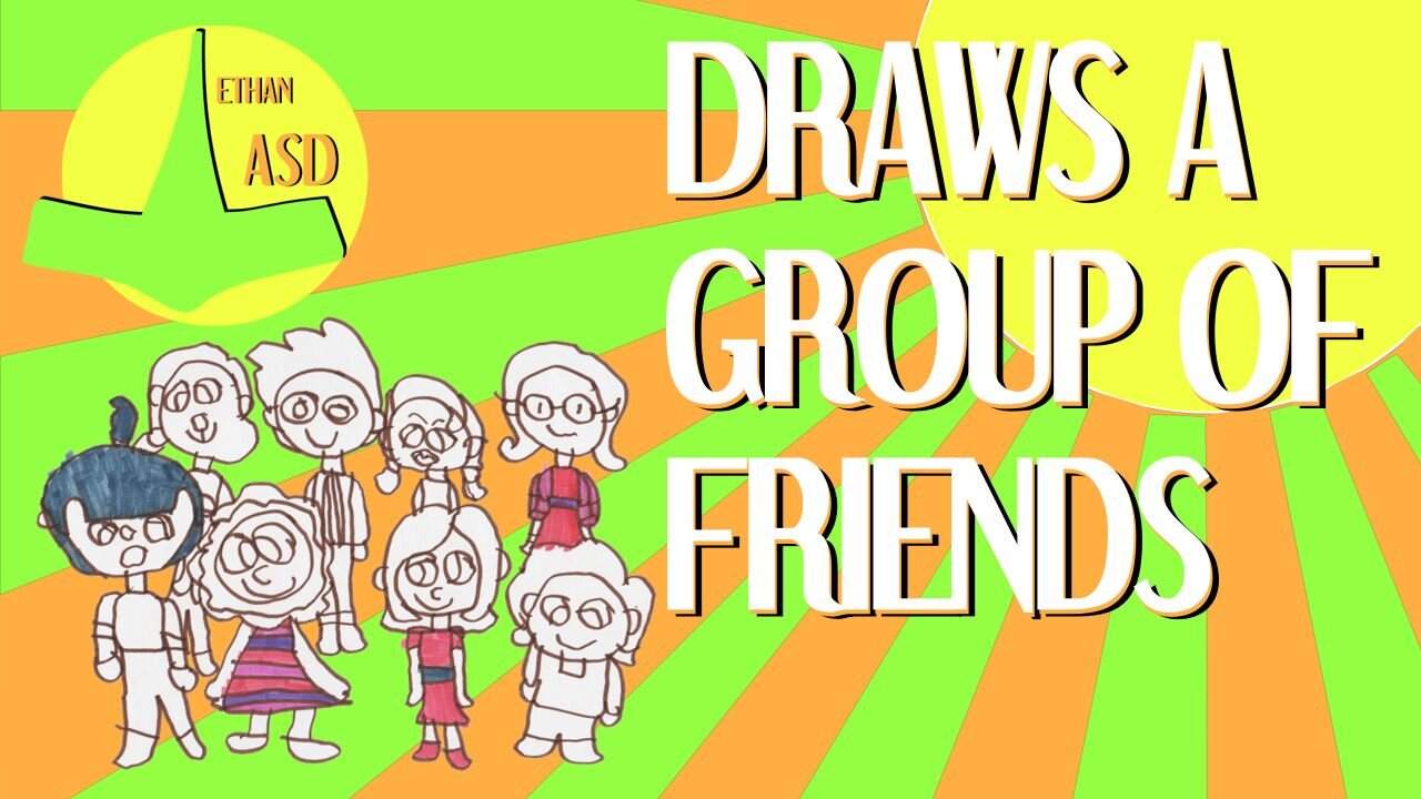 qc 012 - Draws a Group of Friends - Sunny Funny Joins the Gang