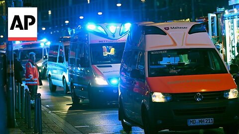 At least one dead, 50 injured after car drove into a market in Germany