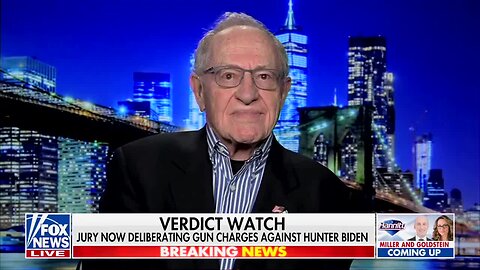 Dershowitz: Best Thing that Could Happen to Trump Is an Acquittal of Hunter Biden