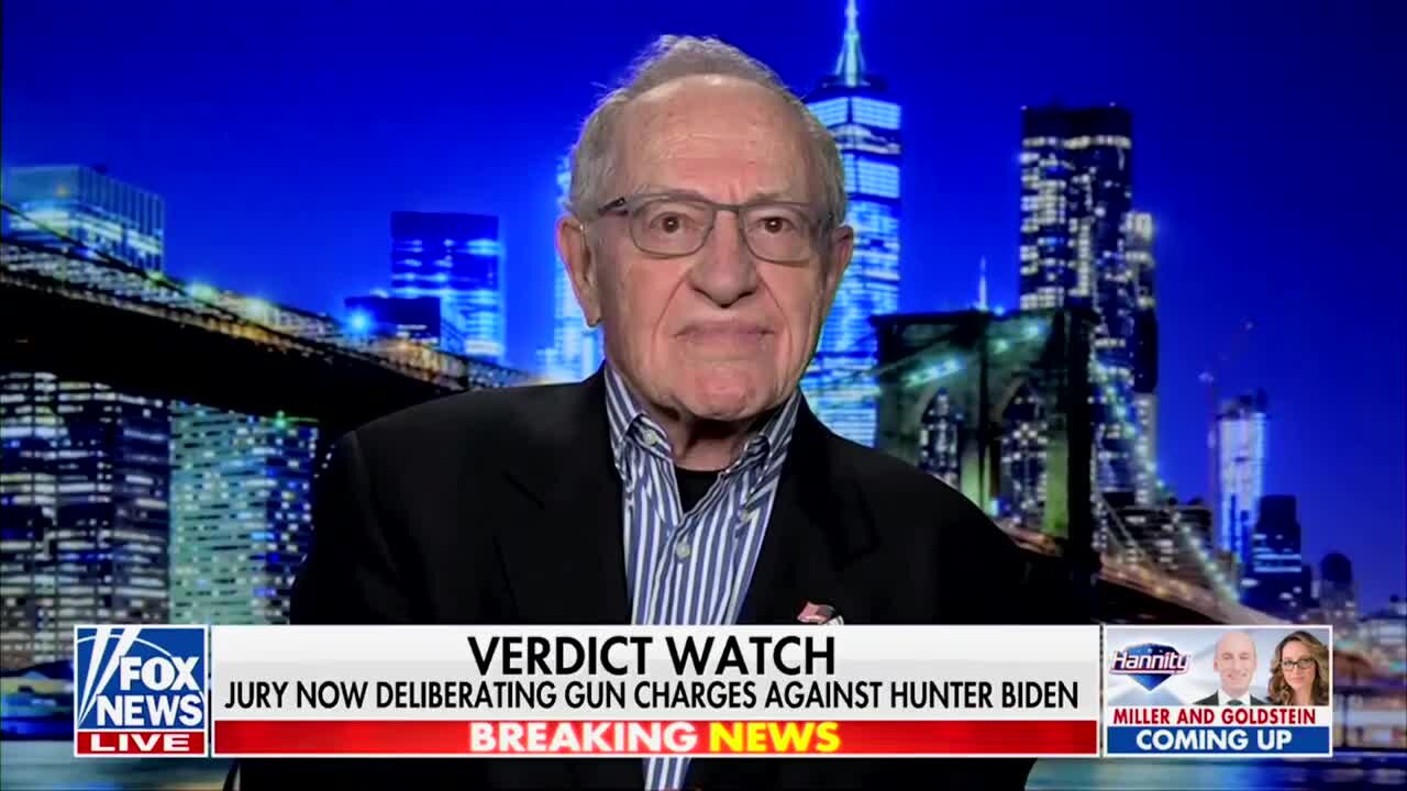 Dershowitz: Best Thing that Could Happen to Trump Is an Acquittal of Hunter Biden