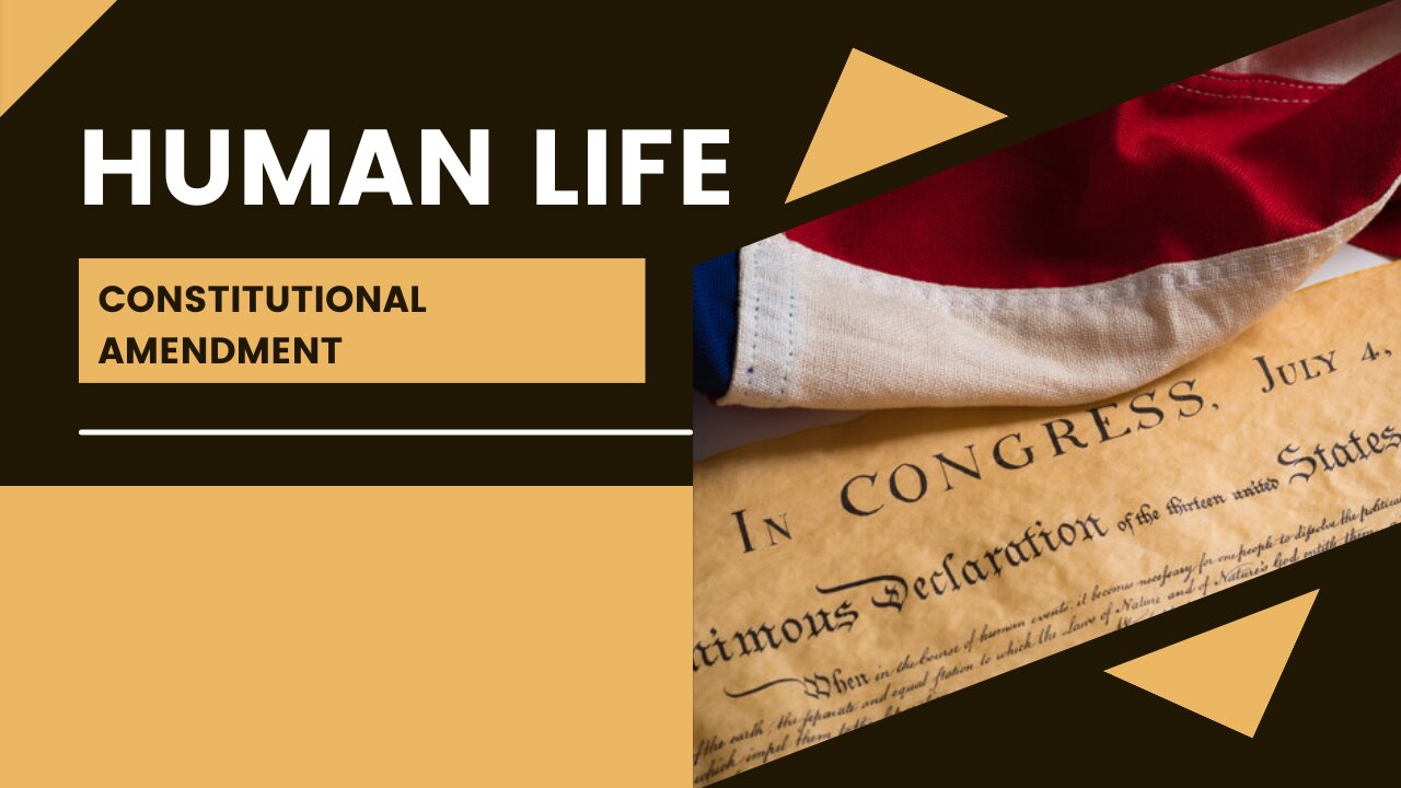 Human Life Amendment – proposals and effects