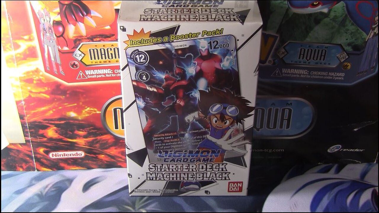 Digimon Machine Black Starter Deck Opening!!