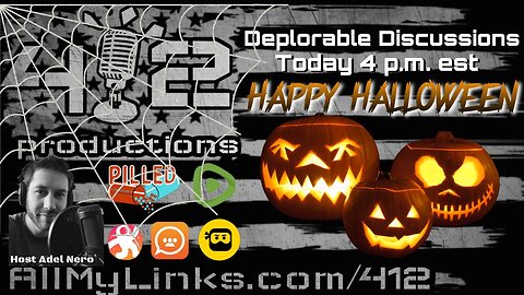 Deplorable discussions - Happy Halloween!