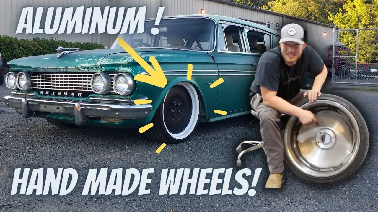 Before You Buy Aftermarket Wheels Watch This! We Made Our Own! Sleeper Wagon!-(Rustomod GarageEP.8)