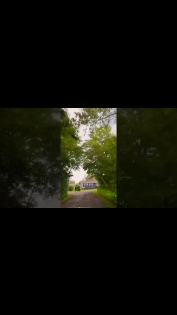 Driving to our cottage in Alberton