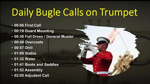 🎺🎺 🎺Daily [Bugle Calls] on Trumpet - Vol. 1 - 01 to 10