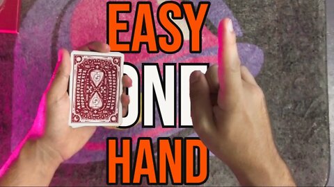 Easily Find ANY cards with ONE Hand - Tutorial