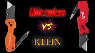 Milwaukee Fastback VS Klein Flickblade