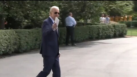 Biden Waves Away Questions About The Devastation In Hawaii