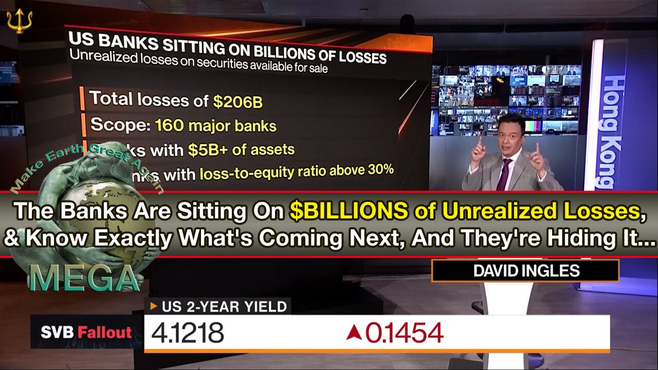The Banks Are Sitting on $BILLIONS of Unrealized Losses, & Know Exactly What's Coming Next, And They're Hiding It...