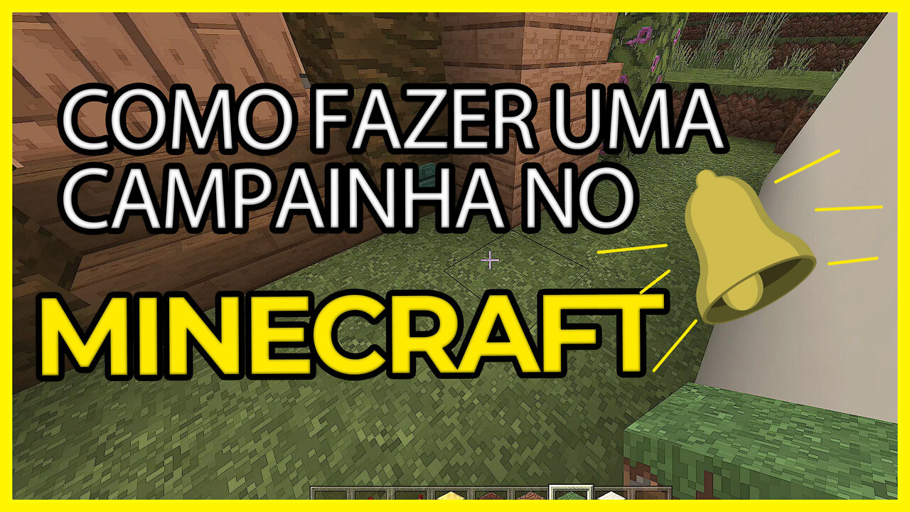 Como fazer uma campainha no Minecraft