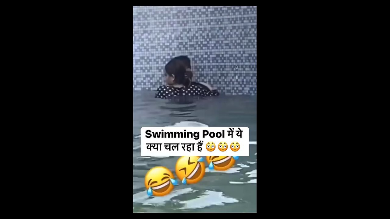 Fun in the swimming pool