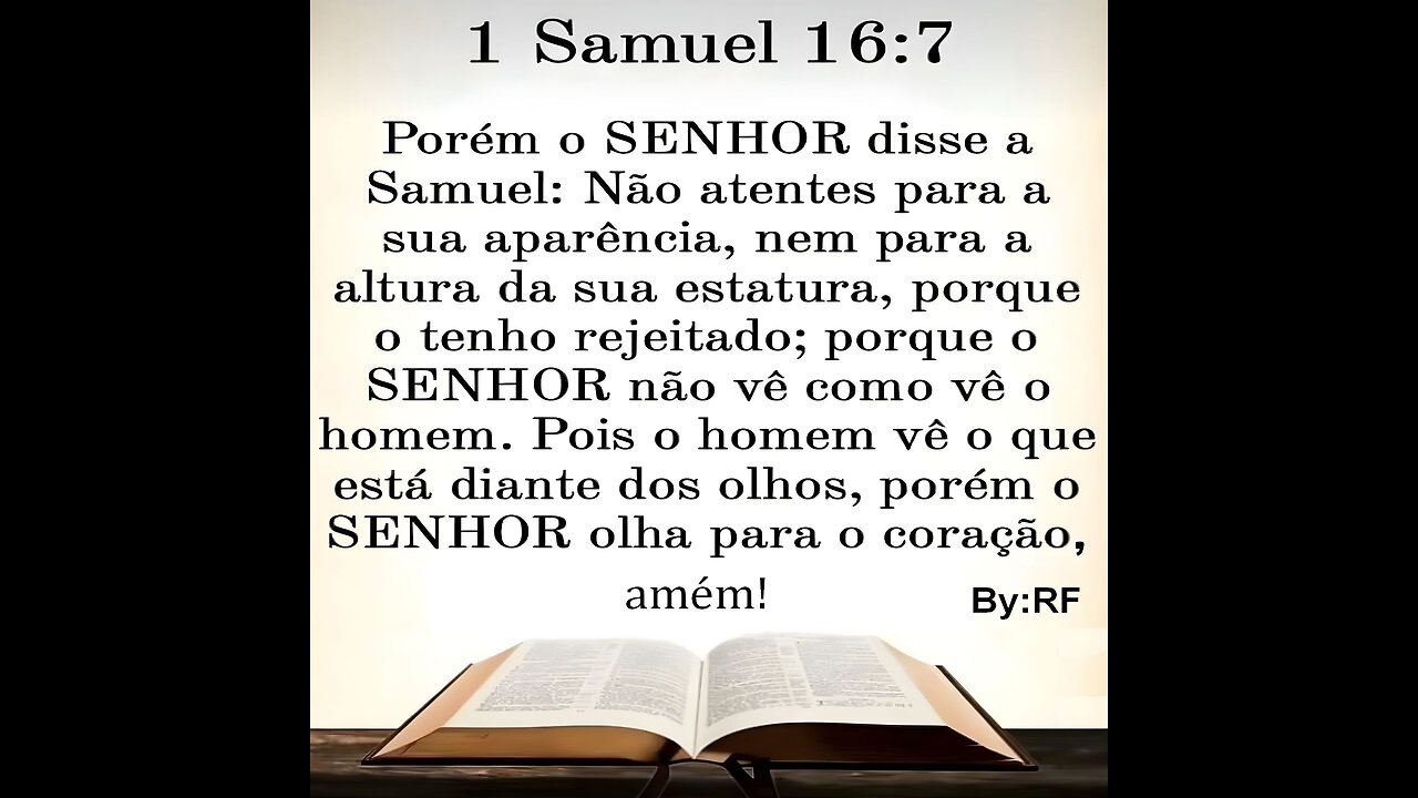 1 Samuel 16:7